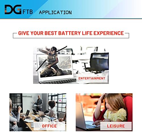 DGTEC Нова батерия за лаптоп AC13C34 Acer Aspire V5-122P V5-132P E3-111 E3-112 E3-111-C0M6 E3-111-C0UM E3-111-C5AL