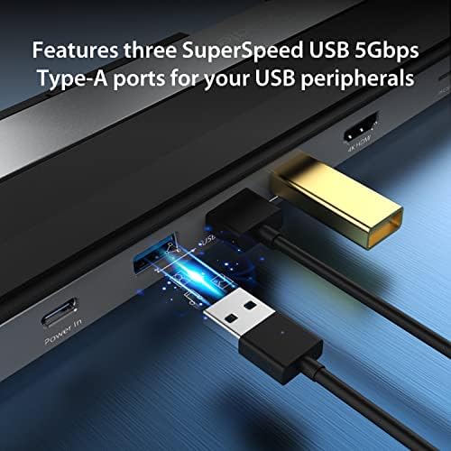 j5create зарядно устройство USB-C 4K, HDMI (9 в 1), 4K, HDMI, 5 Gbit/s USB-A x3, четец на карти памет, PD 100 W, Gigabit