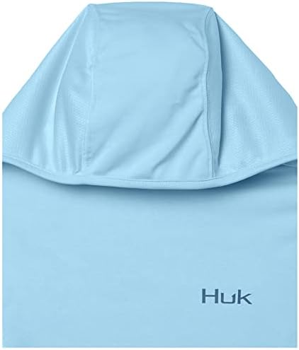 Детска hoody HUK Icon X с дълъг ръкав и защита от Слънцето
