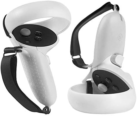 Дизайн GNLIAO Силиконов Калъф за Oculus Quest 2 Дръжки за ръчно контролер Аксесоари За защита от преобръщане VR Защитни