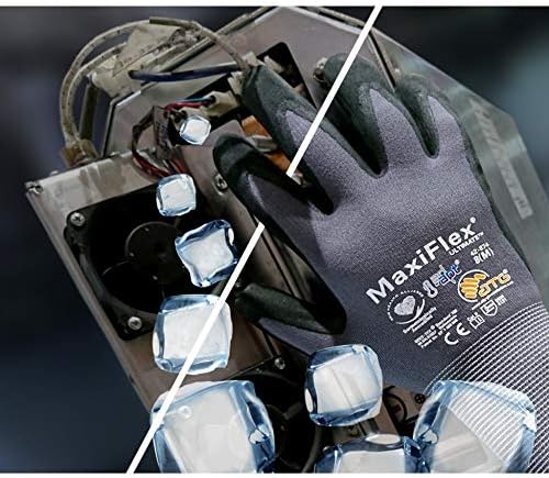 Ръкавици MaxiFlex ATG 34-874 с нитриловым микропенным покритие За улавяне на дланта и пръстите - Отлично сцепление