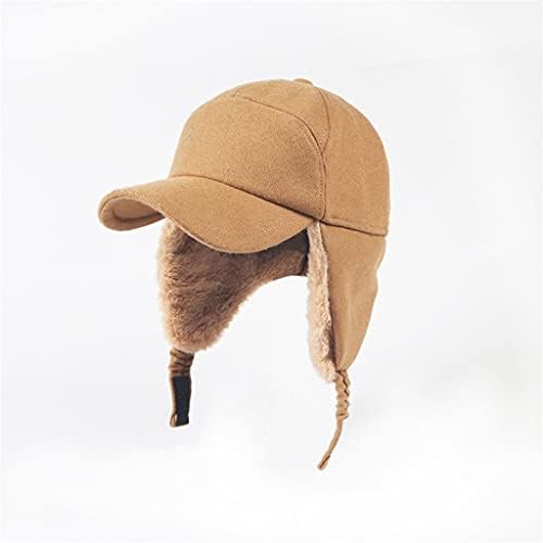 BBDMP в Есенно-зимната корейската версия на Дивата Топла плюшени шапки Лей Фън, за мъже и жени, Бейзболна шапка със защитата