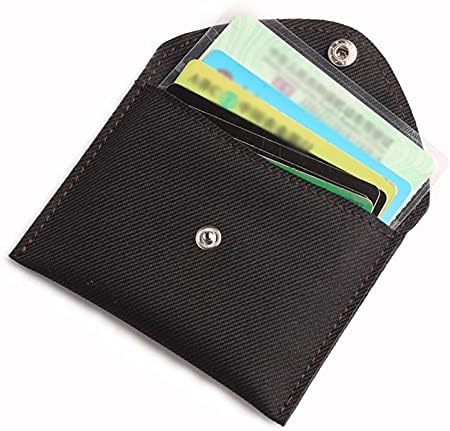 XIAOSAKU Държач за визитки, джоб за визитки, Портфейл за монети, Тънък Държач за визитки, Чанта за съхранение