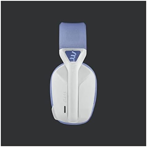 Безжична детска слушалки KEZIE G435 Lightspeed със съраунд звук 7.1 Леки и удобни слушалки, съвместими с аксесоари за безжични слушалки за компютърни игри (Цвят: синьо и черве?