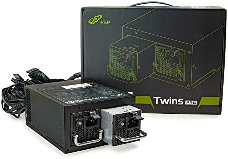 FSP Близнаци Pro ATX PS2 1 + 1 Двухмодульный 500 W КПД ≥90% Резервен цифров източник на захранване с възможност за гореща подмяна