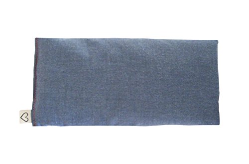 Възглавница за очите Peacegoods с аромат на лавандула - 4 x 8,5 от мек и успокояващ памук - Утяжеляющая, се използва