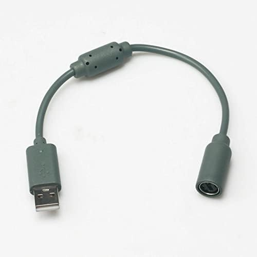 YTR6RTW 2X USB Разъемный Ключ Кабел въртящ се Кабел Адаптер за Xbox 360, PC кабел Контролер