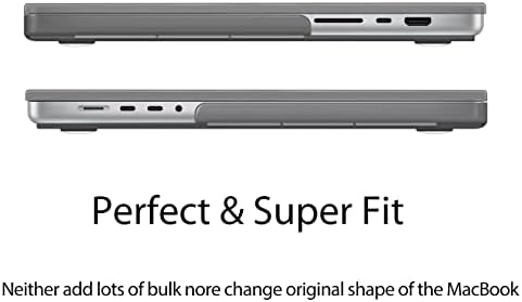 UESWILL е Съвместим с 16-инчов корпус MacBook Pro 2021-2023 Модели A2485/A2780 с чип M1 M2 Pro / Max Touch ID, Защитен