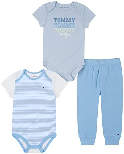 Комплект Боди и панталон Tommy Hilfiger за новородени момчета от 3 теми