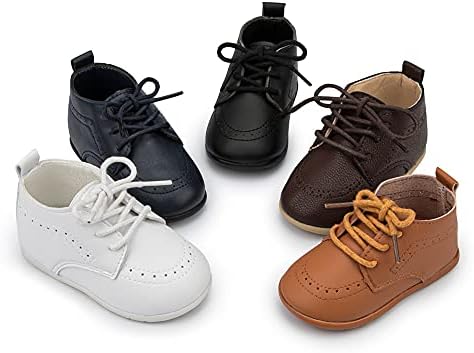 Miamooi/Лоферы за малки момчета и Момичета; Класически Сватбени Модела Обувки от изкуствена кожа с перфорации тип Броги За Деца;