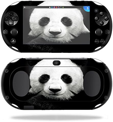 Кожата MightySkins, Съвместим с Sony PS Vita (Wi-Fi интернет и 2-ро поколение), обертывающий Корицата на Стикер Skins Panda
