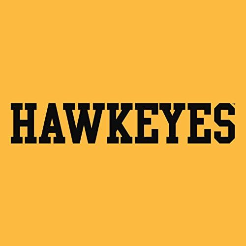 Борцовская Hoody С Логото На Iowa Hawkeyes Primary, Hoody Отборен Цвят, Колеж, Университет