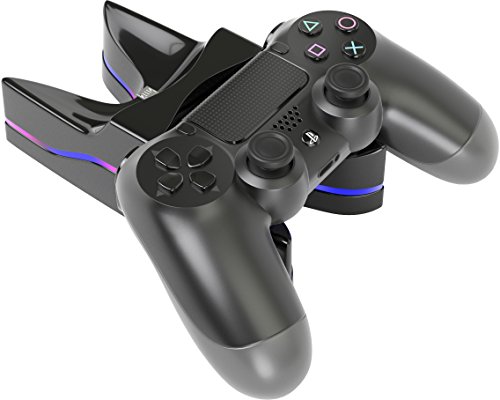 Зарядно устройство за PS4 – най-Доброто led зарядно устройство за вашия Sony PlayStation 4 - Цветна двойно зарядно
