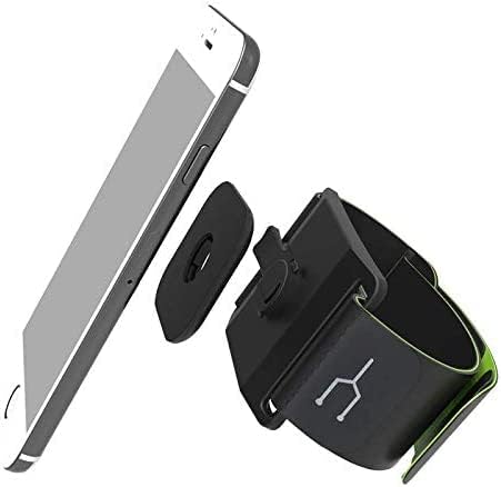 Водоустойчив колан за джогинг Navitech Black За вашия мобилен телефон е Съвместим с вашия смартфон Motor не се поддават на