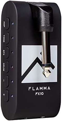 Портативен усилвател за китара слушалки FLAMMA с вградени ефекти Модели Усилватели Drum Улеи Поддържа запис и възпроизвеждане