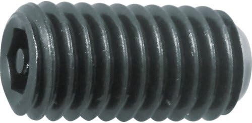 Винт TRUSCO B1050810 с шестоъгълни глави и барабани, Боядисани в черен цвят, Размер M8 x 0,4 инча (10 мм), Опаковка от 10