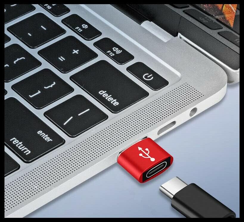 CSYANXING Mini USB Type A за мъжете и USB Type C C за жени Адаптер за зарядно порт Бърз Конвертор