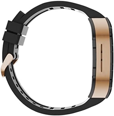 Комплект модификация каишка KANUZ за Apple Watch 8 7 Метален корпус от неръждаема стомана 45 mm за iWatch Series