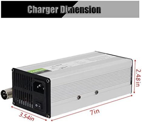 54,6 В 6A XLR Адаптер за Захранване на Зарядно Устройство за 48 Литиево-йонна батерия