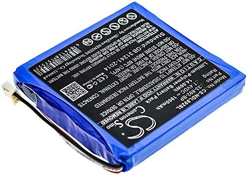 Смяна на батерията с капацитет от 1900 mah за Ideal 33-892 Securitest Pro Тестер 33-892 33-892-BP