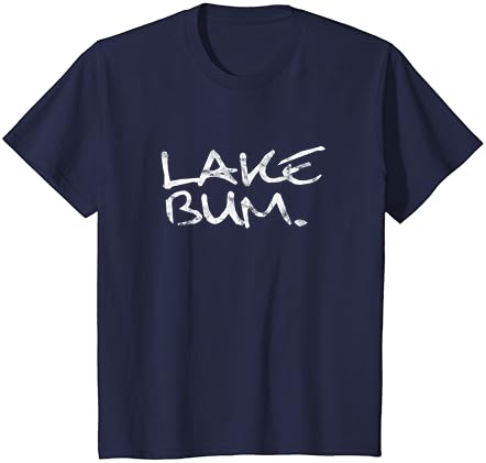 Ризи Lake Life | Риза Lake Bum | Тениска За Къмпинг и Каране На Лодка В Подарък