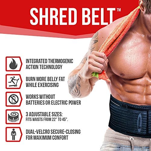 Желязо Bull Strength The Shred Belt - Колан за Стягане на кръста за Отслабване на корема - Ab Toning Belt