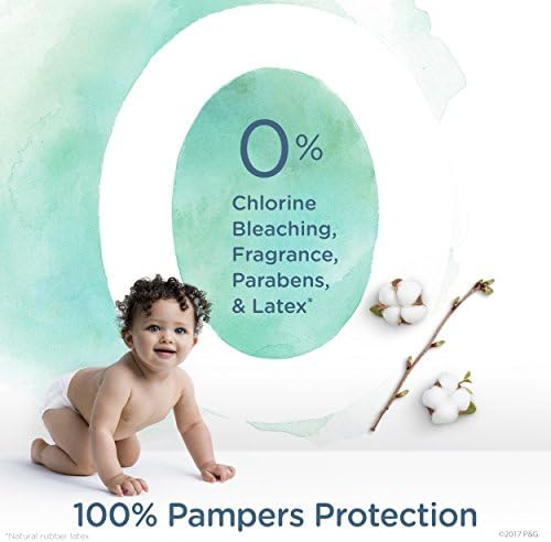 Размер на памперс 3, брой 27 парчета - бебешки пелени за Еднократна употреба Pampers Pure Защита, Противоалергичен, Без