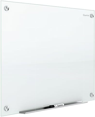 Стъклена плака Quartet, Магнитна дъска за сухо изтриване, 8 x 4 метра, Безкрайност, Бяла повърхност (G9648W-A) и Стъклен