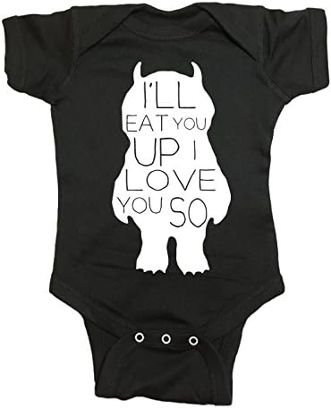Where The Wild Things are Боди Baby One Piece Love You So