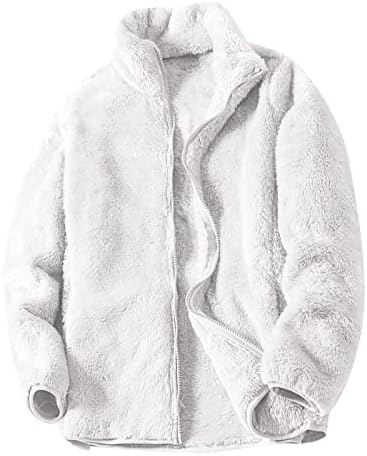 Дамско Зимно палто, Зимно Палто Размер Плюс, Топла Горна дреха, Плюшевое Палто с цип, Свободно Палто С Ревери,