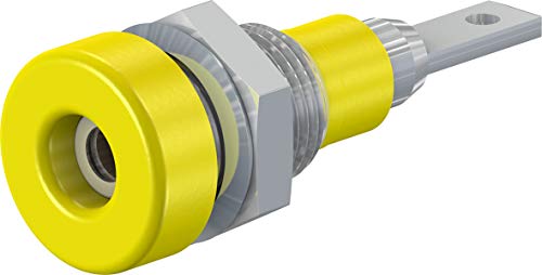 Многоконтактный конектор за електрически конектори 23.0060-24 Staubli, 2 мм, Жълт (опаковка от 20 броя)