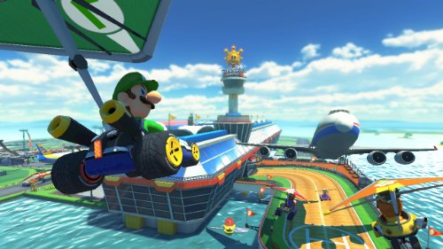 Mario Kart 8 Лимитированная серия (с фигура в синята обвивка) (Nintendo Wii U)