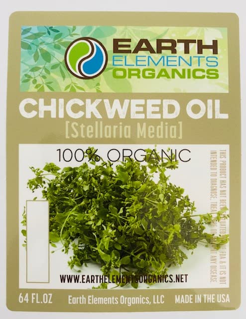 Earth Elements Organics Биологично лечебно масло от Нахут - Промяната на Сурово Растително масло - Помага
