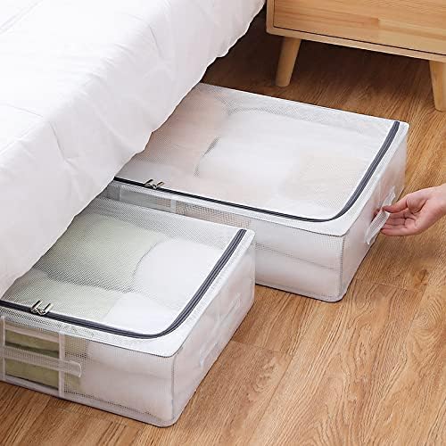 Контейнер за съхранение под леглото, Кутия За съхранение под леглото е От Прозрачен PVC, Шкаф и под леглото, Чекмедже за съхранение