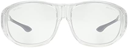 Dioptics Guardian Pro-Защитна Квадратна Дограма Се Побира На Върха На Защитни Очила