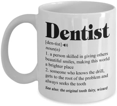 Подарък халба за зъболекар - Подарък за зъболекар - Подарък за бала и за зъболекар - Подарък студентите-Зъболекар