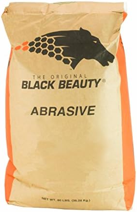 Абразивен материал BLACK BEAUTY® Дребния abra с размери 20/40 Отвор за използване в гардероба песъкоструена - £ 50