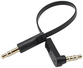 Аудио кабел zdyCGTime 3,5 мм (2 опаковки) аудио кабел Aux и 4 полюса 3 полюса 3,5 мм с дълъг стереоразъемом, Допълнителен