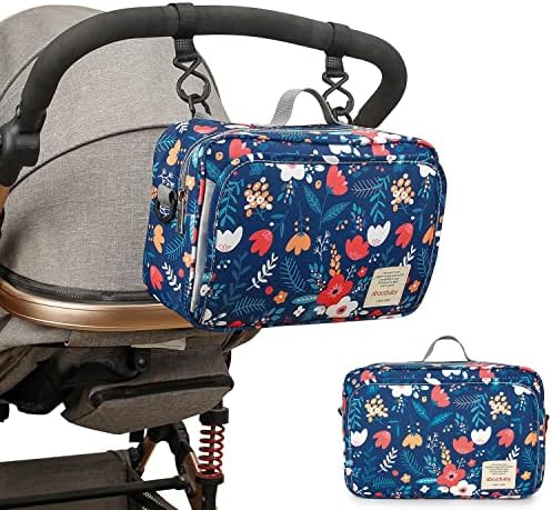 Чанта за бебешки Памперси - Чанта-тоут за памперси, Чанта за детска количка, Кошница за съхранение на памперси, Кърпички