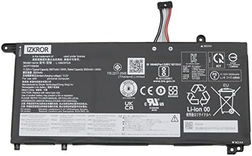 IZKROR L19M3PDA 45Wh Подмяна на батерии за Lenovo ThinkBook 14 G2 ОТ are/14 G3 ОТ ACL/14 G4 ABA IAP/15 G2 ОТ ARE/15 G3