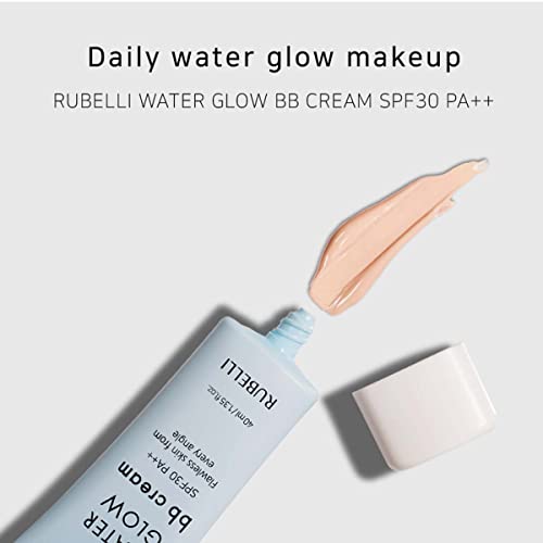 Rubelli Water Glow BB Cream 40ml SPF30 PA ++ | Корейски ВВ-крем | Силна защита от uv, Тип Увлажняющей есенции