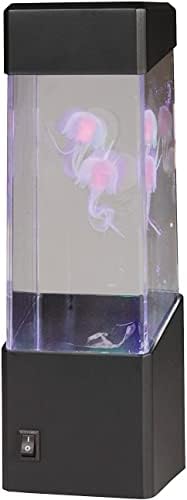 ТОПЛИ ПУХКАВИ играчки (1) Лампа с медузи ♫ - Лавовая лампа с медузи ♫ - Работи с батерии - Светлина, което променя цвета