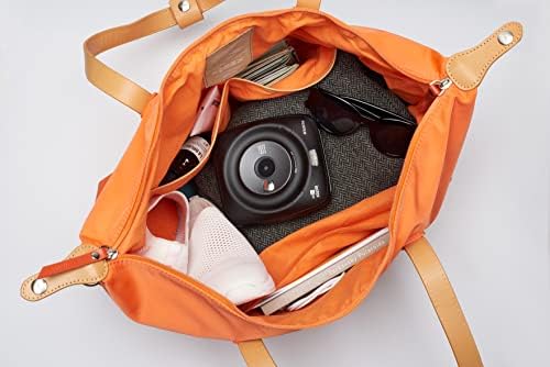 Мъжка Чанта за плуване 24 часа, ръчния багаж за пътуване, пътувания по работа и за всеки ден - Оранжев