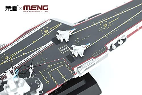 Модел на Mon MPS-006S 1/700 на Китайската Народна освобождаването на Самолетоносач на Военноморските Shantong, Многоцветен Формовани Пластмасови модел