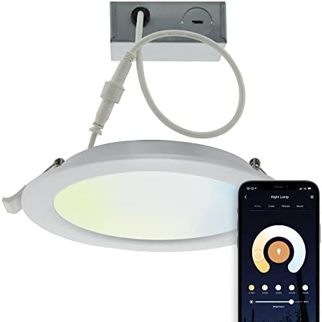 Интелигентен led лампа Satco S11279 Starfish WiFi с променливи цвят и адаптивна бяла подсветка за по краищата,