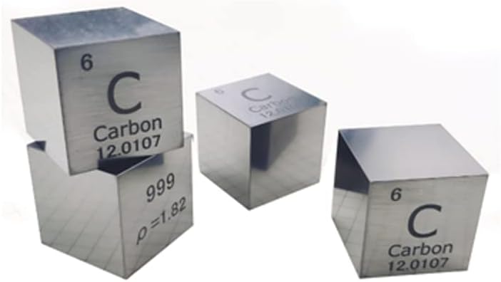 1бр 10 мм и дължина от 10 мм широчина 10 мм и височина на въглеродния елемент куб чист въглероден блок с висока плътност
