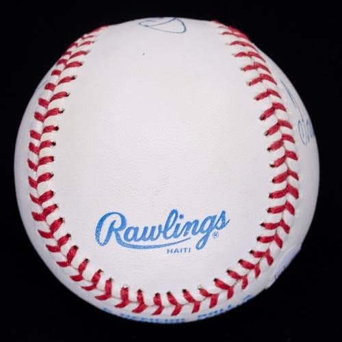 Безупречен бейзбол с автограф Тройната корона (4) Мики Мэнтл, Тед Уилямс, JSA LOA - Бейзболни топки с автографи