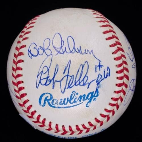 Уникални топки с автографи на големите Питчеров (13) Санди Куфакс Нолан Райън Е Siver JSA - Бейзболни топки с автографи