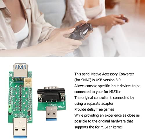 Адаптер USB 3.0 контролер за SNAC, Комплект модул Конвертор игрален контролер за GENSMS, Адаптер за модул Mister