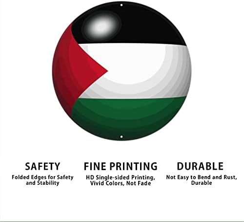 Палестинският Метален Знак, Палестинският Флаг, Добре дошли Знак За Верандата, Национален Флаг, Персонални Ретро Венец, Метален Стенен Знак, Стенно Изкуство, Декор?